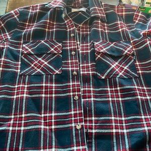 Aritzia TNA plaid button down Excellent condition